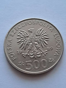 500 zł 50 Rocznica Wojny Obronnej 1989 r