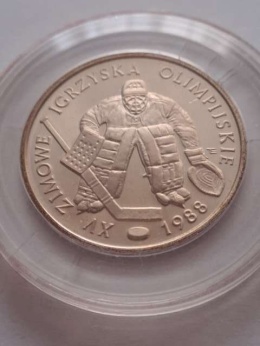 500 zł XV Igrzyska Olimpijskie Calgary 1987 r