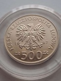 500 zł XV Igrzyska Olimpijskie Calgary 1987 r