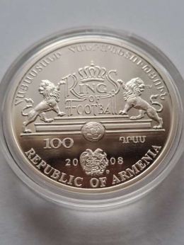 Armenia 100 Dram Pele 2008 r