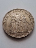Francja 5 Franków Herkules 1874 r