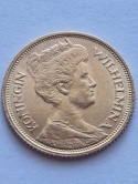 Holandia 5 Guldenów Wilhelmina 1912 r