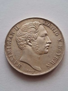 Niemcy 2 Guldeny Kolumna Madonny 1855 r