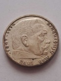 Niemcy 2 Marki Hindenburg 1939 r A