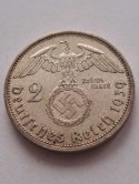 Niemcy 2 Marki Hindenburg 1939 r A