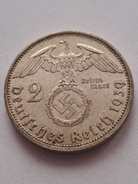 Niemcy 2 Marki Hindenburg 1939 r A
