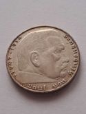 Niemcy 2 Marki Hindenburg 1939 r J