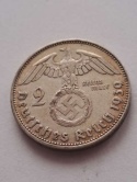 Niemcy 2 Marki Hindenburg 1939 r J