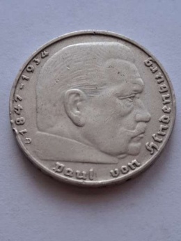 Niemcy 2 Marki Hindenburg 1937 r D