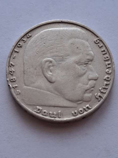 Niemcy 2 Marki Hindenburg 1937 r D