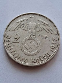 Niemcy 2 Marki Hindenburg 1937 r D