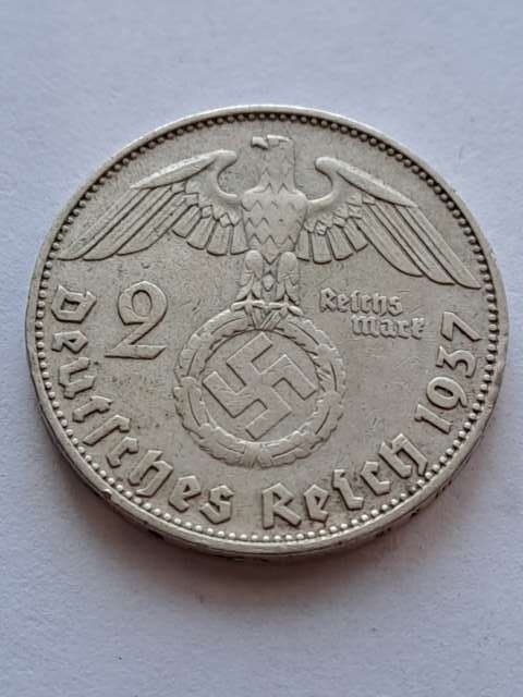 Niemcy 2 Marki Hindenburg 1937 r D