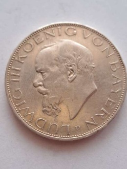 Niemcy 3 Marki Ludwig III von Bayern 1914 r