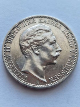 Niemcy 3 Marki Prusy 1912 r