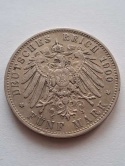 Niemcy 5 Marek Wuerttemberg 1900 r