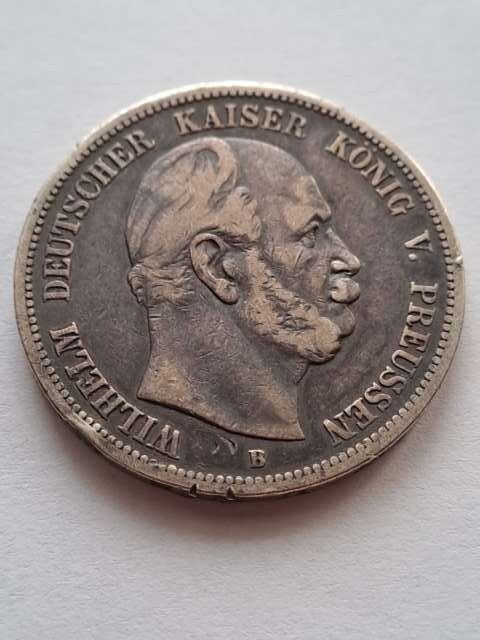 Niemcy 5 Marek Prusy 1876 r