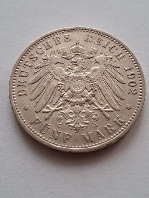 Niemcy 5 Marek Prusy 1902 r