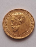 Rosja 5 Rubli Mikołaj II 1902 r