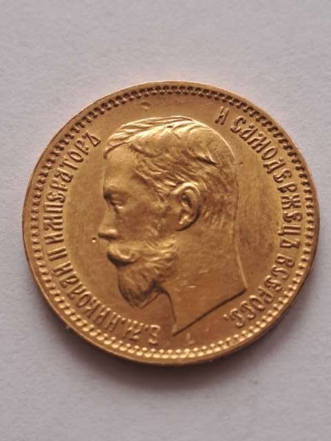 Rosja 5 Rubli Mikołaj II 1902 r