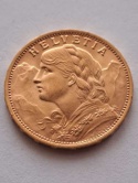 Szwajcaria 20 Franków 1927 r B