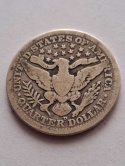 USA 1/4 Dollara Barber 1908 r D