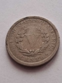 USA 5 Centów Liberty 1908 r
