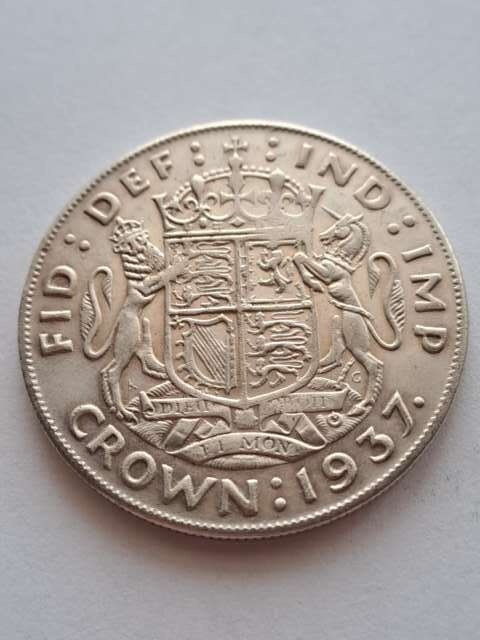 Wielka Brytania 1 Korona Koronacja Jerzy VI 1937 r