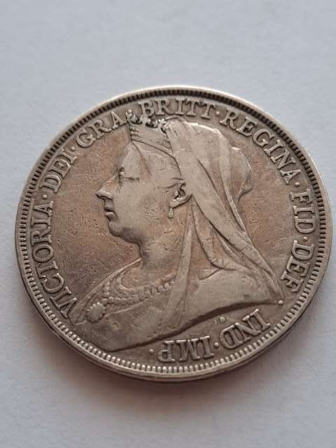 Wielka Brytania 1 Korona Victoria 1893 r
