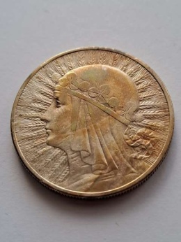 10 zł Głowa Kobiety 1932 r bez znaku