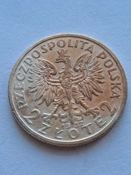2 zł Głowa Kobiety 1932 r