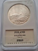 20 zł Żółw Błotny 2002 r