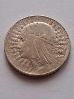 5 zł Głowa Kobiety 1932 r znak