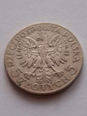 5 zł Głowa Kobiety 1932 r znak