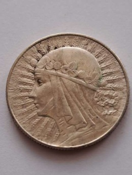 5 zł Głowa Kobiety 1933 r