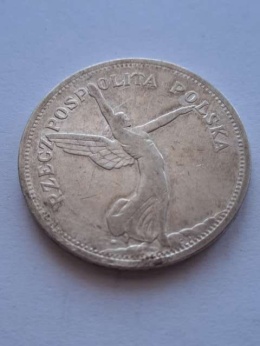 5 zł Nike 1928 r znak