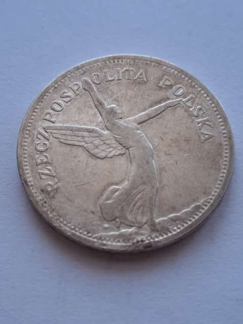 5 zł Nike 1928 r znak
