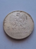 5 zł Nike 1928 rok bez znaku