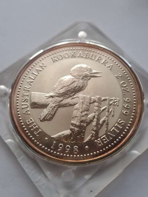 Australia 2 Dolary Kookaburra 1998 r