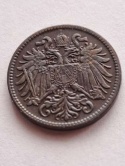 Austria 2 halerze Franciszek Józef I 1895 r