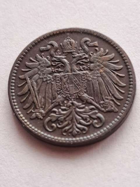 Austria 2 halerze Franciszek Józef I 1895 r