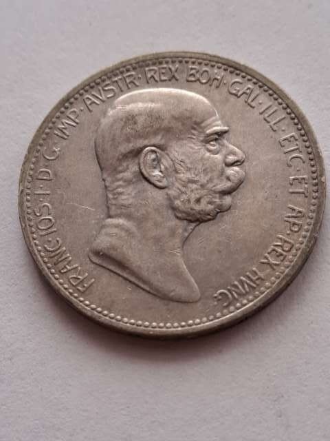Austria 1 Korona Franciszek Józef I 1848-1908 r