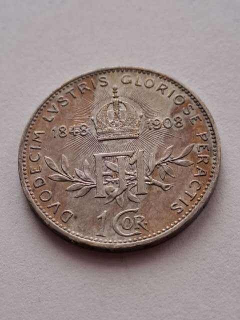 Austria 1 Korona Franciszek Józef I 1848-1908 r