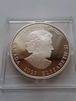 Kanada 25 Dolarów Vancouver 2007 r