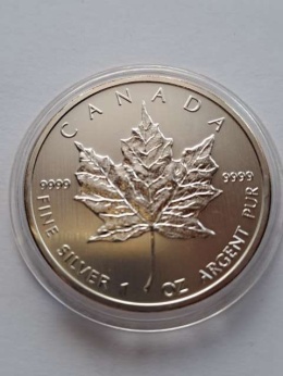 Kanada 5 Dolarów Liść 2012 r