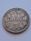 Niemcy 1 Marka Wilhelm I 1875 r D