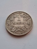 Niemcy 1 Marka Wilhelm II 1907 r D