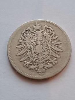 Niemcy 1 Marka Wilhelm I 1875 r G