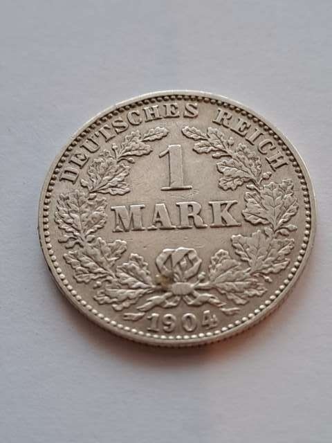 Niemcy 1 Marka Wilhelm II 1904 r J