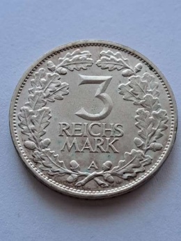 Niemcy 3 Marki Rheilande 1925 r A