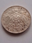 Niemcy 3 Marki Saksonia 1913 r